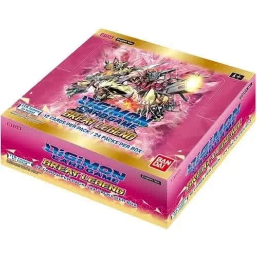 FlipForge | Digimon Card Game Booster Great Legend BT04 Booster Box