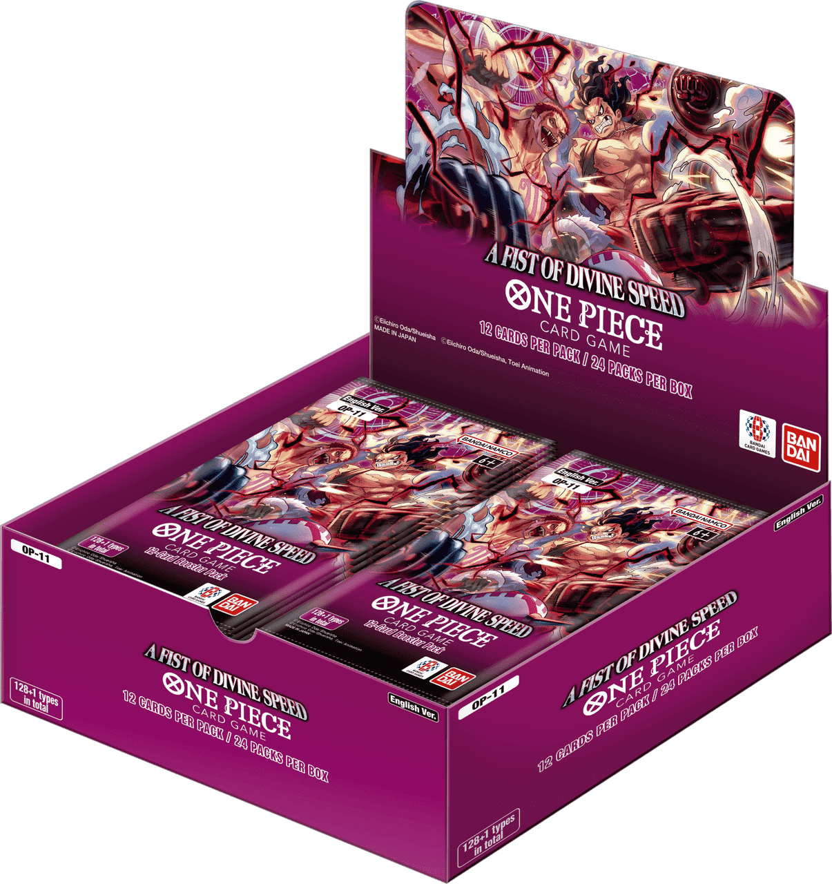 FlipForge | One Piece Card Game A Fist of Divine Speed (OP 11) Booster Box
