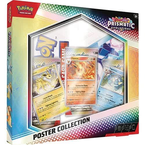 FlipForge | Pokémon TCG Scarlet & Violet 8.5 Prismatic Evolutions Poster Collection