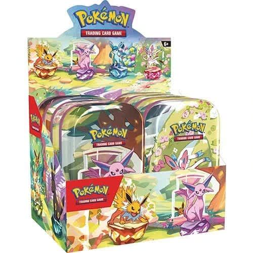 FlipForge | Pokémon TCG Scarlet & Violet 8.5 Prismatic Evolutions Mini Assorted CDU Tin