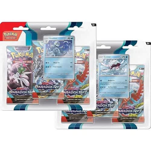 FlipForge | Pokémon TCG Scarlet & Violet 4 Paradox Rift 3 Pack Booster Display Collection