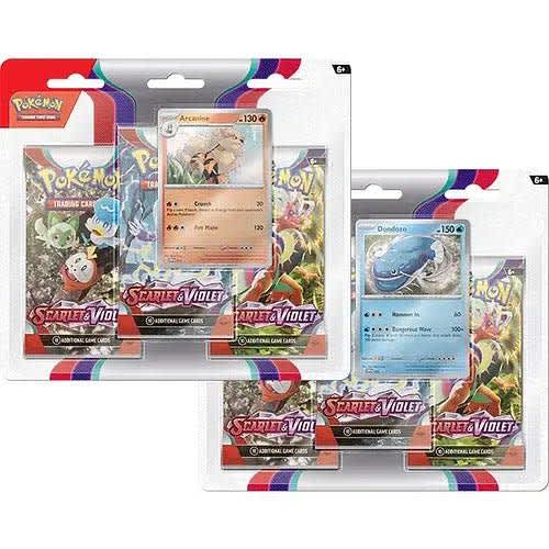 FlipForge | Pokémon TCG Scarlet & Violet 3 Pack Booster Display Booster Pack