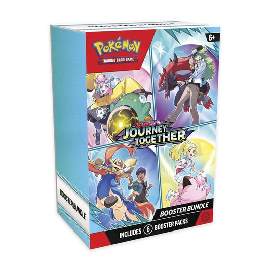 FlipForge | Pokémon TCG Scarlet & Violet Journey Together Booster (6 Packs) Bundle