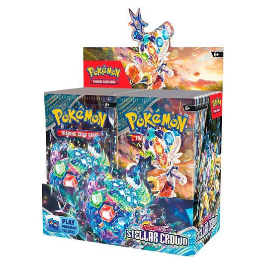 FlipForge | Pokémon TCG Scarlet & Violet 7 Stellar Crown 36 Packs Booster Box