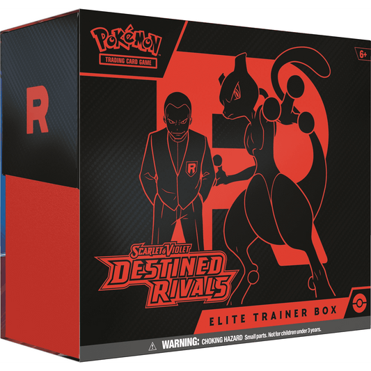 FlipForge | Pokémon TCG Scarlet & Violet 10 Des Ed Rivals Elite Trainer Box Tin