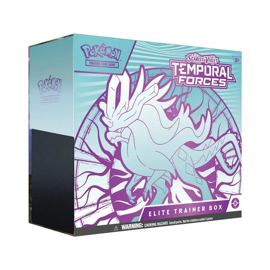 FlipForge | Pokémon TCG Scarlet & Violet Temporal Forces Elite Trainer Box