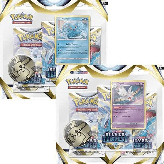 FlipForge | Pokémon TCG Sword & Shield 12 Silver Tempest 3 Pack Booster Display Booster Pack