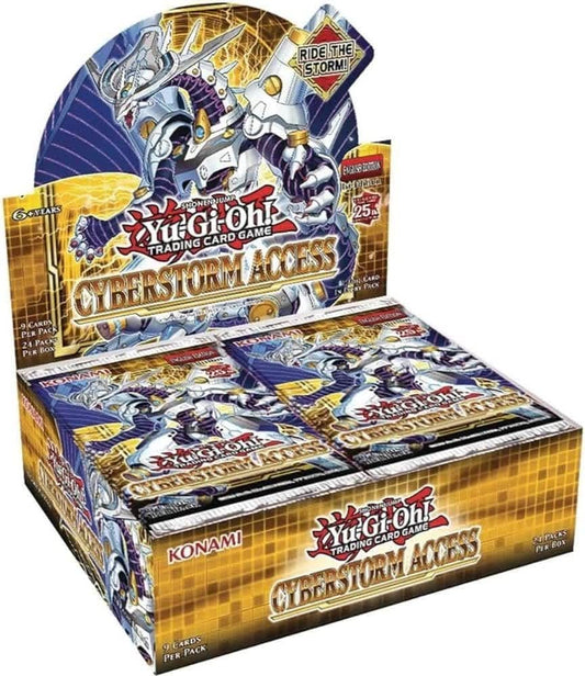 FlipForge | Yu Gi Oh! Cyberstorm Access (24 Count) Trading Card Game Booster Pack