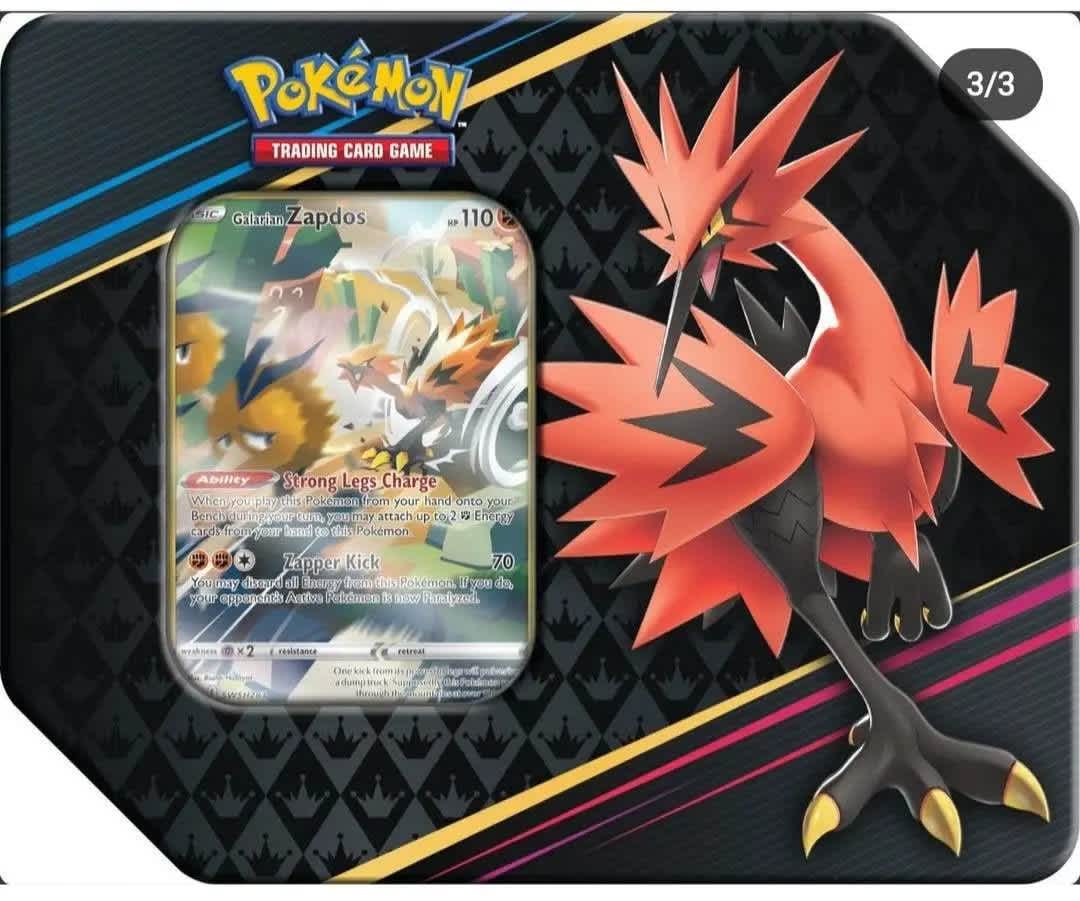 FlipForge | Pokémon TCG Sword & Shield 12.5 Crown Zenith Special Art 7" (assorted) Tin