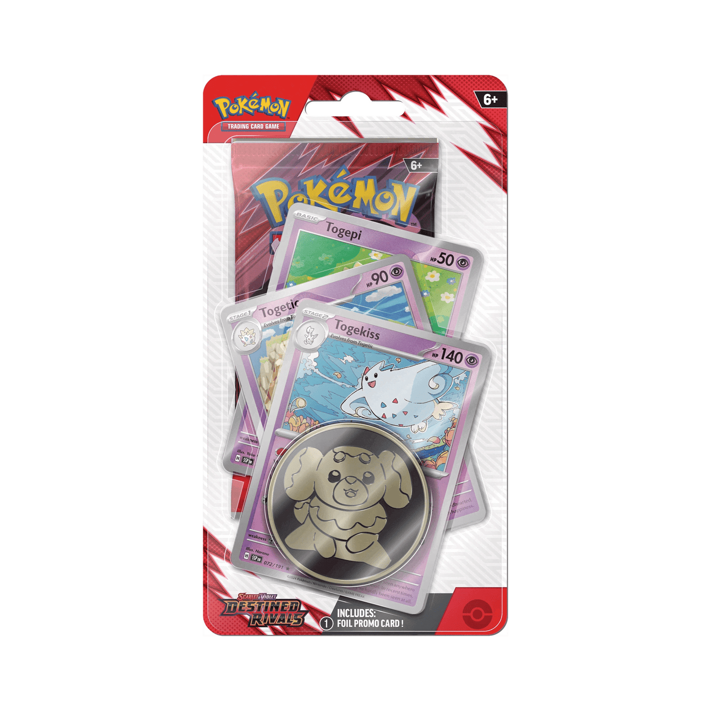 FlipForge | Pokémon TCG Scarlet & Violet 10 Des Ed Rivals Premium Checklane CDU Tin