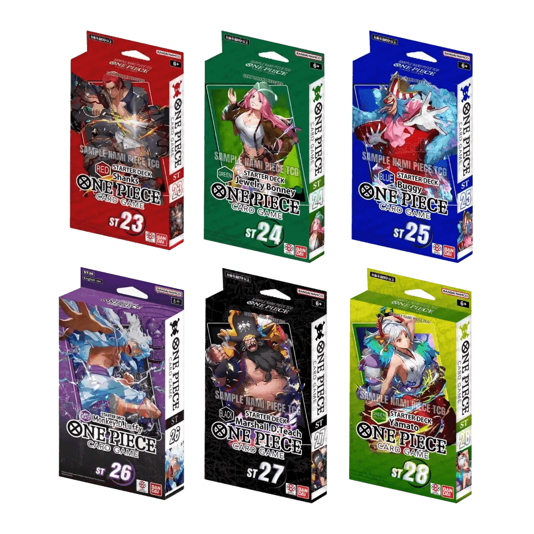 FlipForge | One Piece Card Game ST 23 to ST 28 Starter Deck