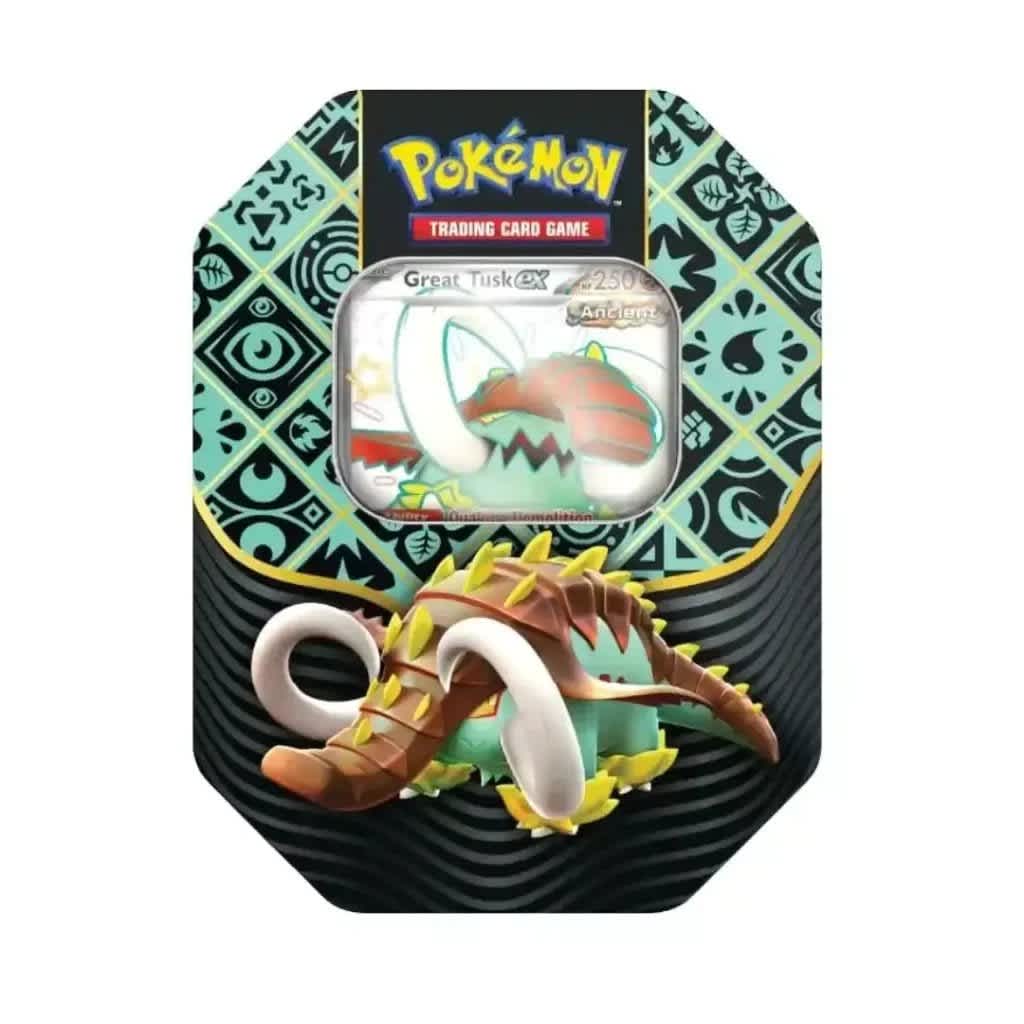 FlipForge | Pokémon TCG Scarlet & Violet 4.5 Paldean Fates 4 Pack Tin