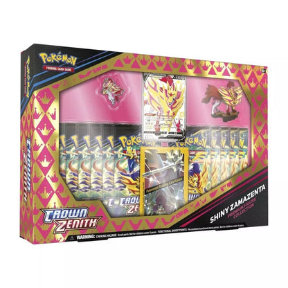 FlipForge | Pokémon TCG Crown Zenith Shiny Zacian & Zamazenta Premium Figure Collection
